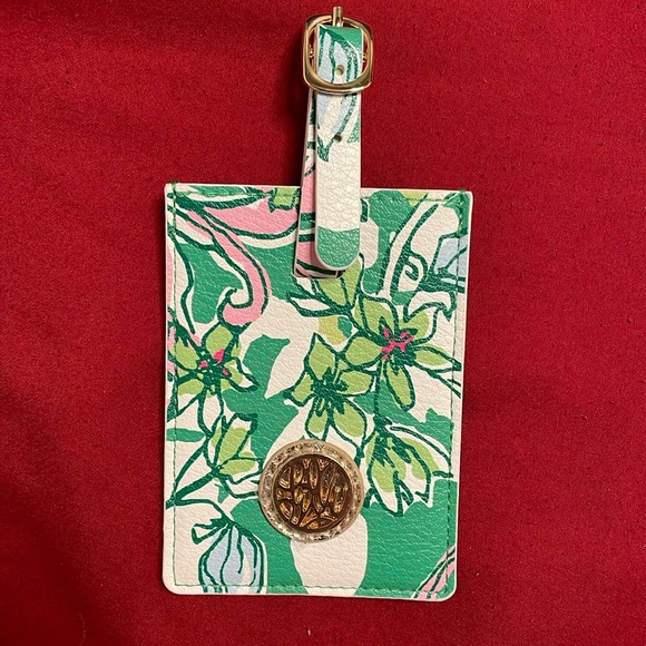 🎉HP🎉Lilly Pulitzer GWP luggage tag new - Picture 1 of 5